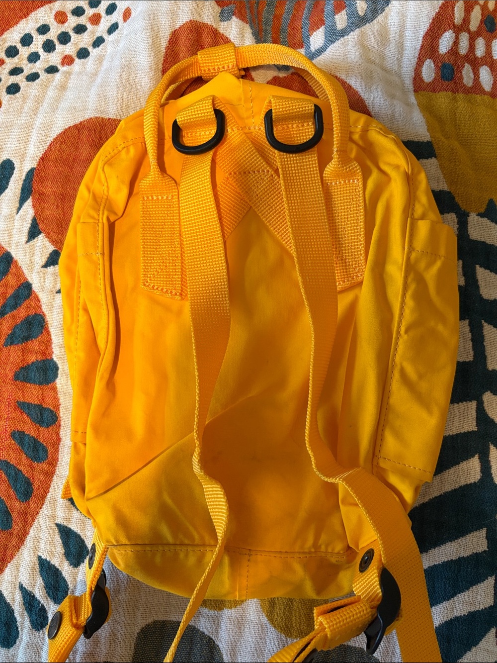 Fjällräven Kånken Small Backpack in Bright Yellow - Picture 3 of 5